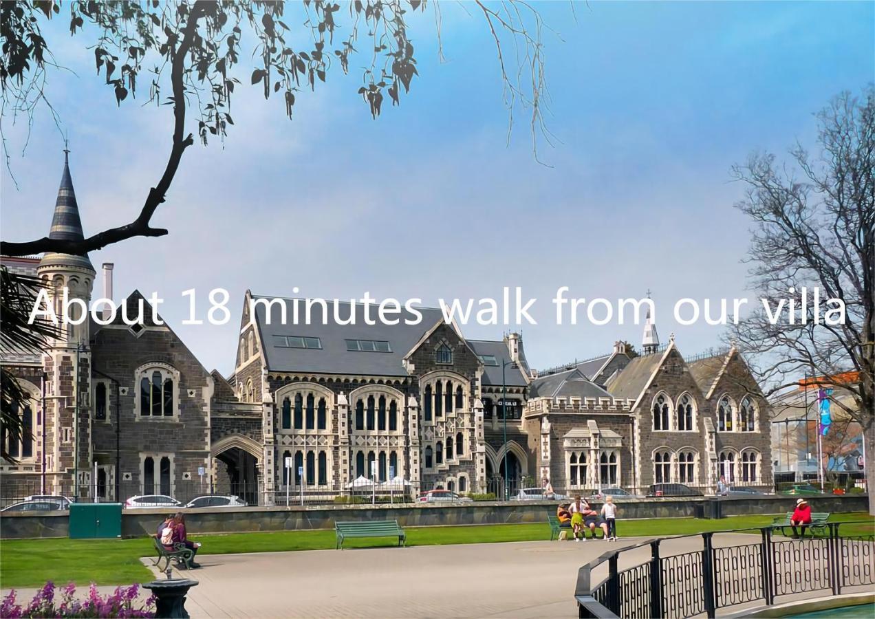 City Centre Superior Villa 3 Large Double Bedrooms Christchurch Exterior foto
