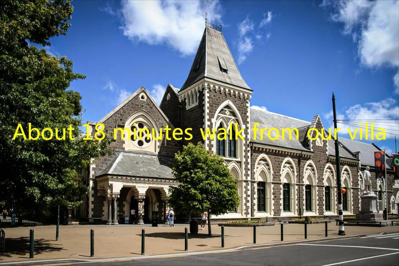 City Centre Superior Villa 3 Large Double Bedrooms Christchurch Exterior foto