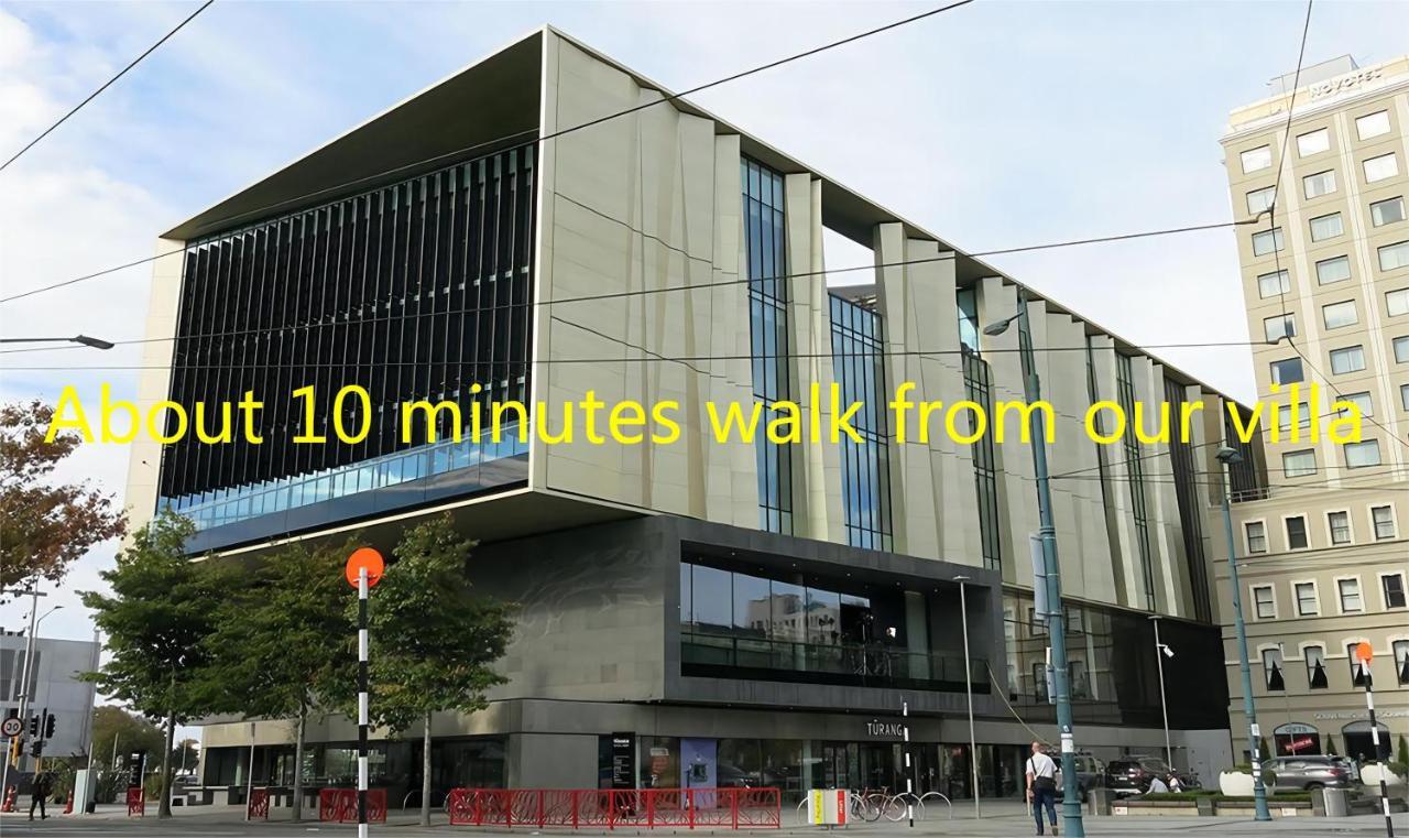 City Centre Superior Villa 3 Large Double Bedrooms Christchurch Exterior foto