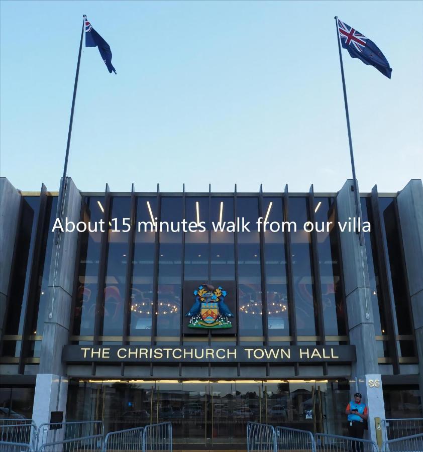City Centre Superior Villa 3 Large Double Bedrooms Christchurch Exterior foto